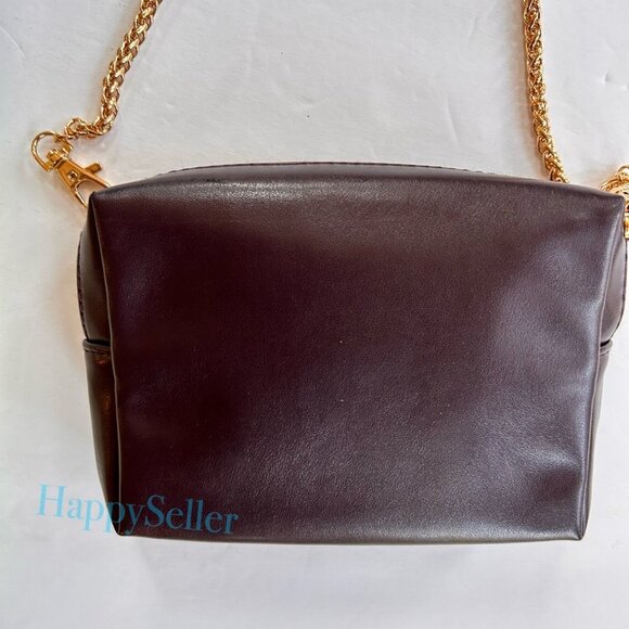 YSL Cosmetic Bag to Crossbody Beaded Logo Purse Charm Designer Clutch Bag New - Picture 9 of 12